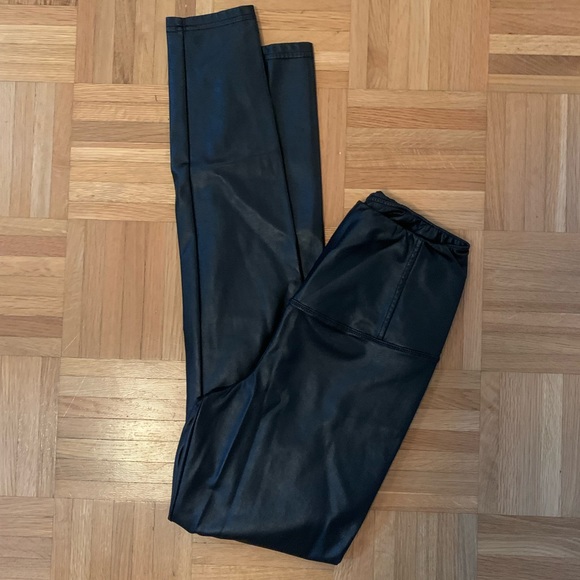 Aritzia Wilfred Free Daria Leather Leggings - Picture 2 of 13